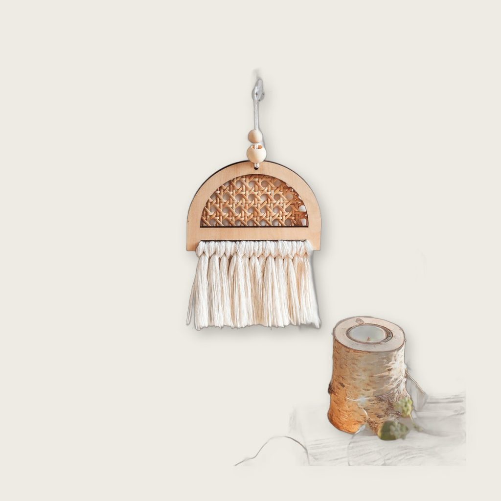 Wandkleed geweven — 28 x 14 cm