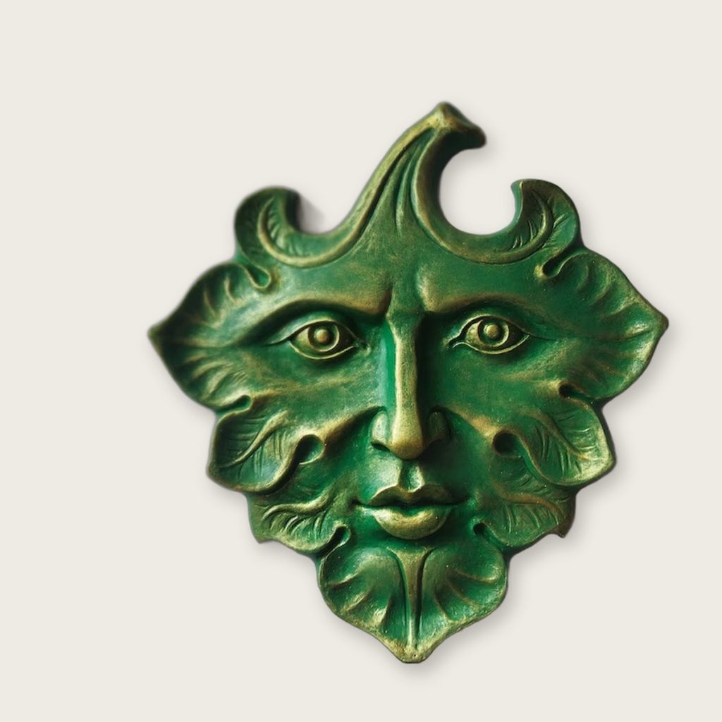 Metalen sculptuur wanddecoratie — 22 x 20 cm