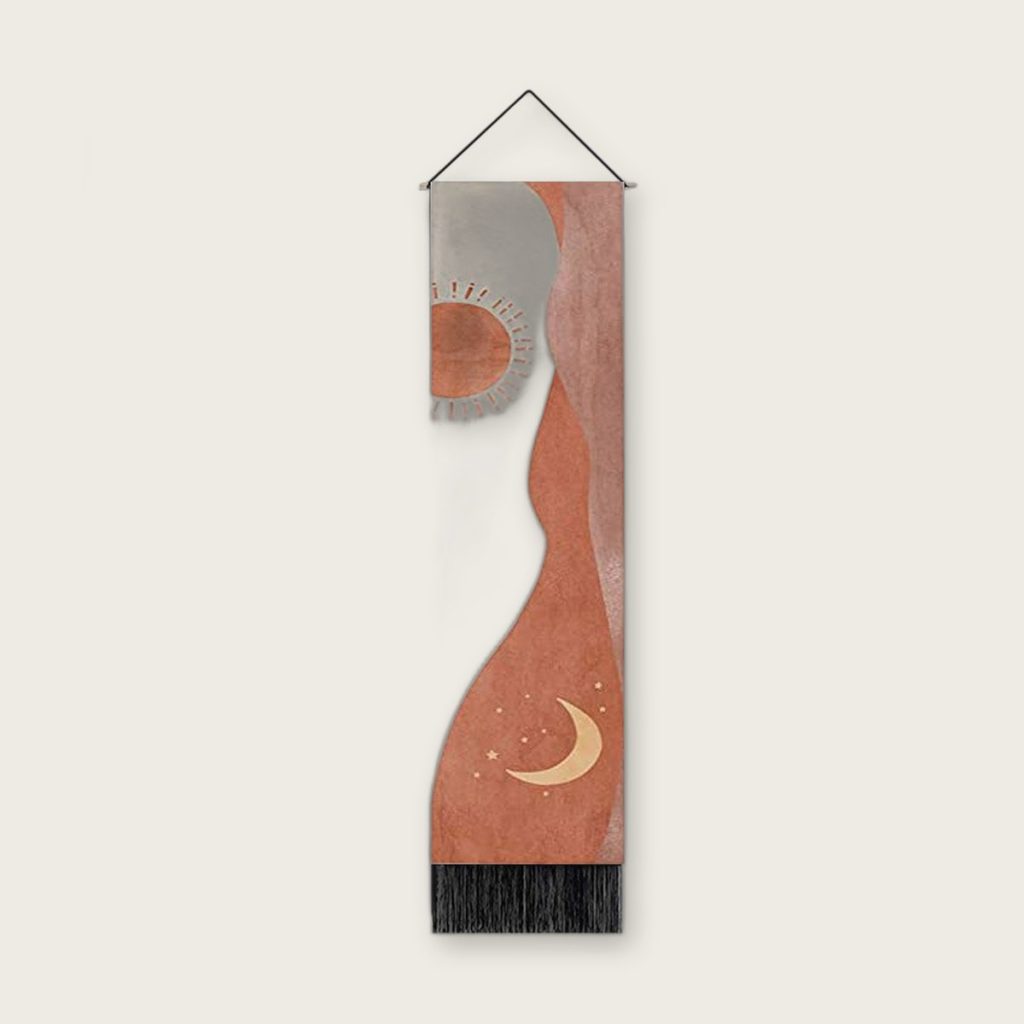 Wandkleed abstract motief — 32,5 x 130 cm