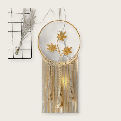 Wandkleed met franjes — 24 x 75 cm